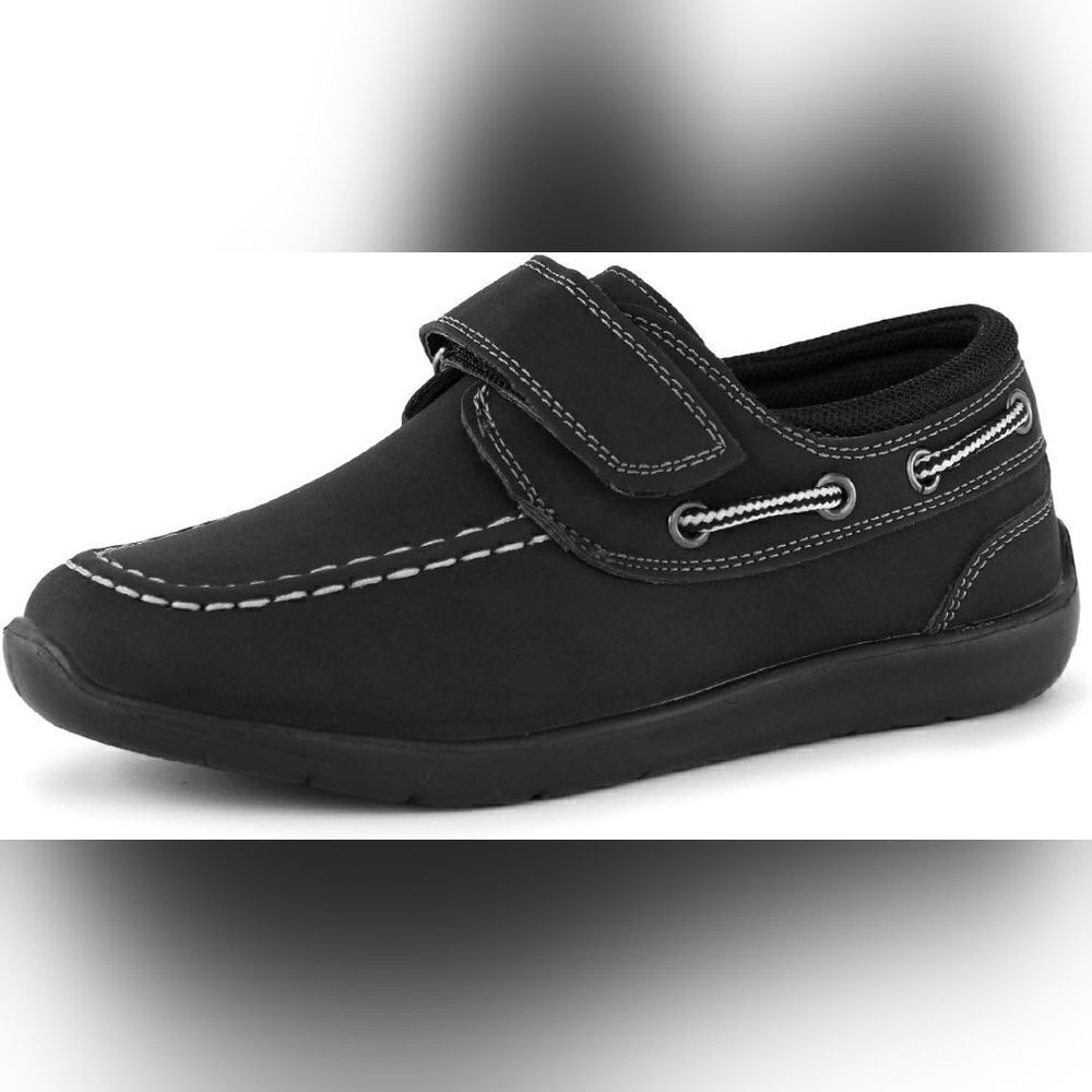 (4-2995)  Hawkwell Kids Boys Loafers School Casual Boat Shoes Sz 3